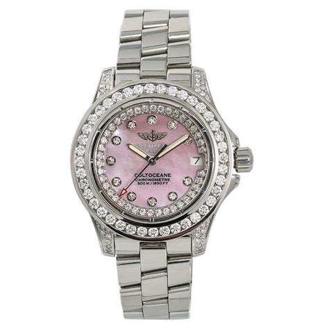 Breitling Colt Lady Quartz Chronometer Diamond Watch